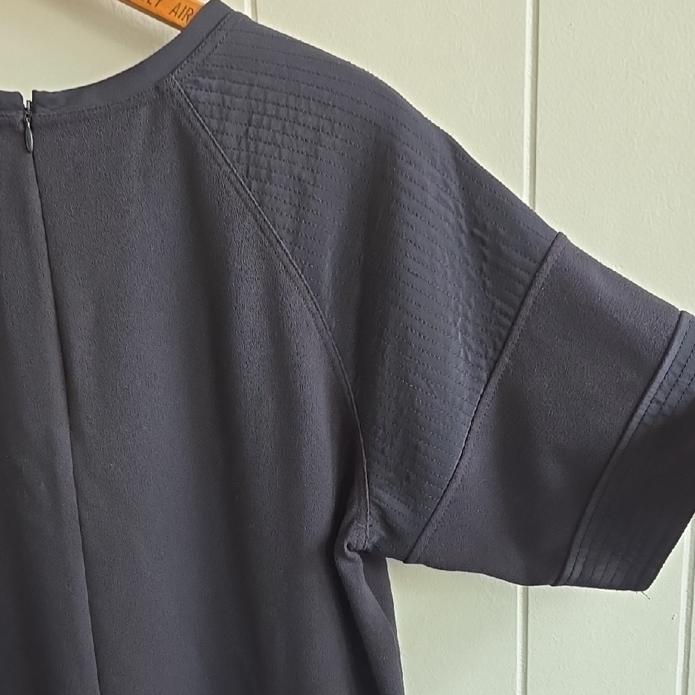VINCE BLACK SHORT SLEEVE SHIRT DRESS SIZE XS - Picture 14 of 14